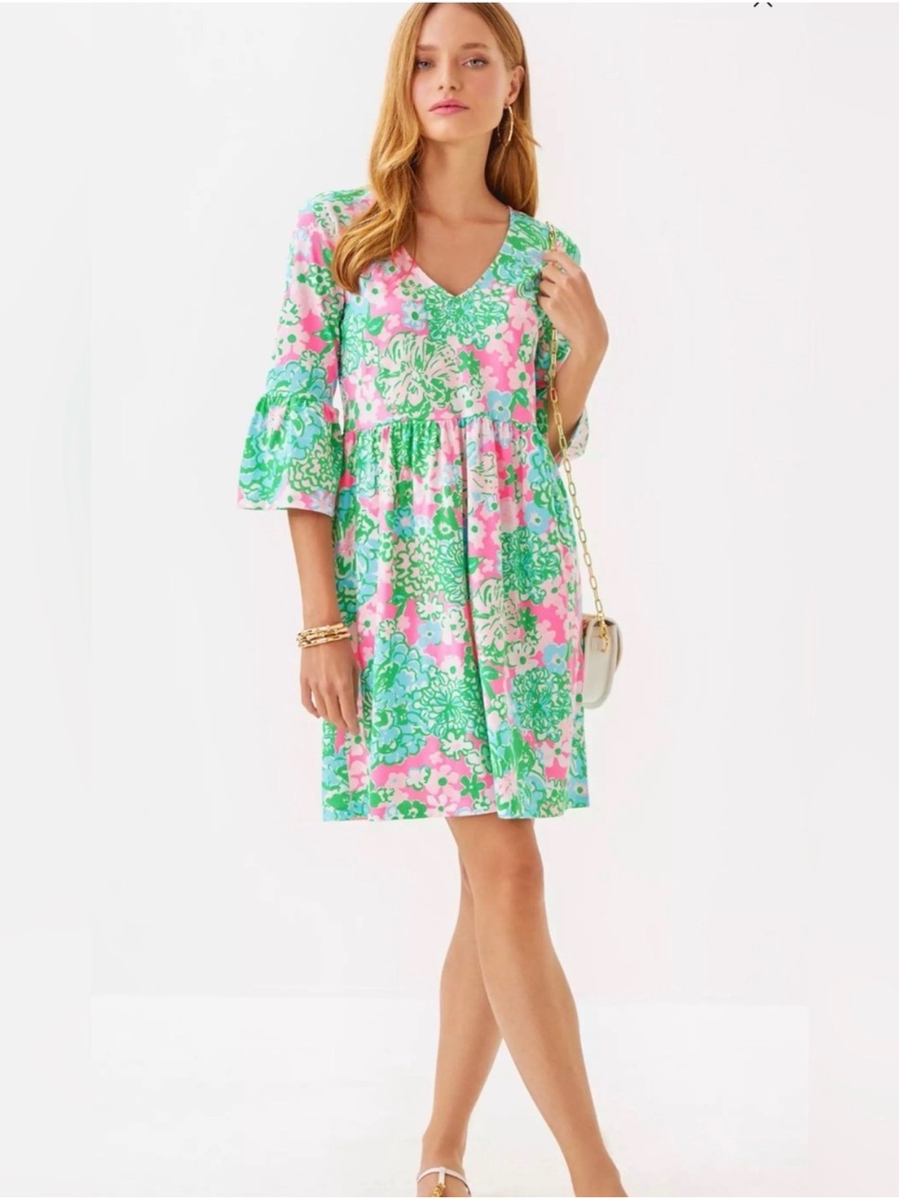 Lilly Pulitzer Jannie V-neck Dress